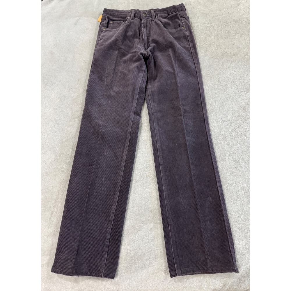 NOS Vintage Big John Fiesta Corduroy Jeans Mens 31 Deadstock Gray NWT 80s 90s